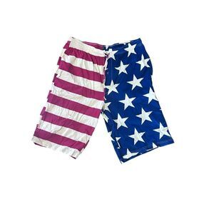 NEW WITH TAGS  Under Disguise Men’s Shorts Mens size large RED WHITE AND BLUE AM